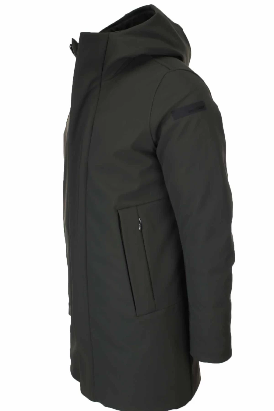 RRD Men's Winter Parka with Hood - Eskimo Style Coat - Prestigemodauomo