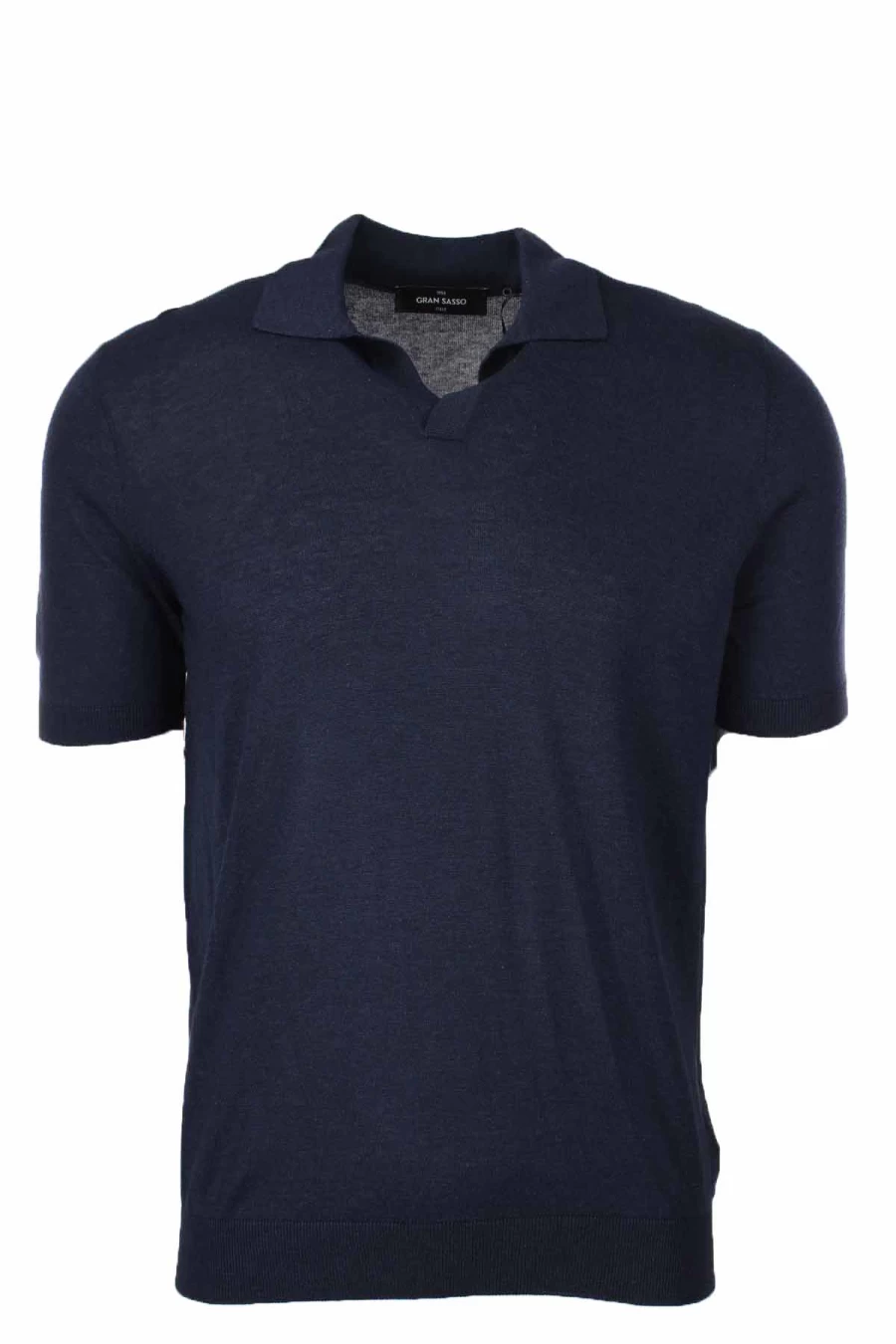 Gran Sasso Men's Silk Half Sleeve Polo Shirt – Premium Luxury Knitwear