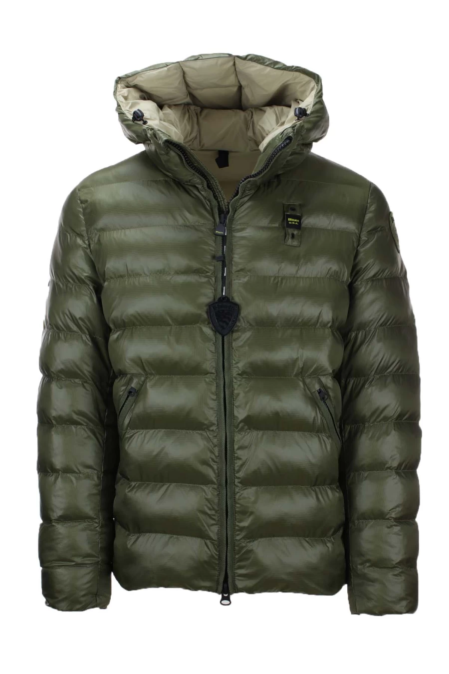 BLAUER Men's Premium Hooded Down Jacket - Warm Winter Coat - Prestigemodauomo Collection