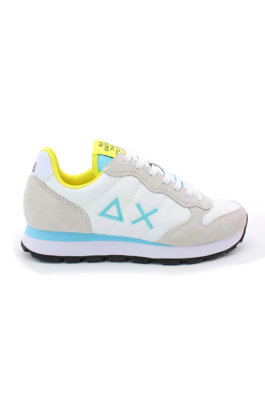 SUN68 Men's Tom Solid Nylon Sneakers - Lightweight Comfortable Casual Shoes