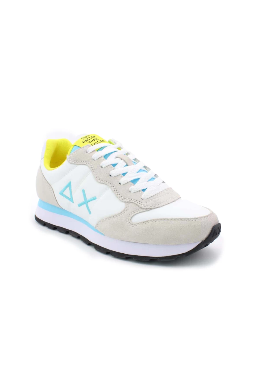 SUN68 Men's Tom Solid Nylon Sneakers - Lightweight Comfortable Casual Shoes