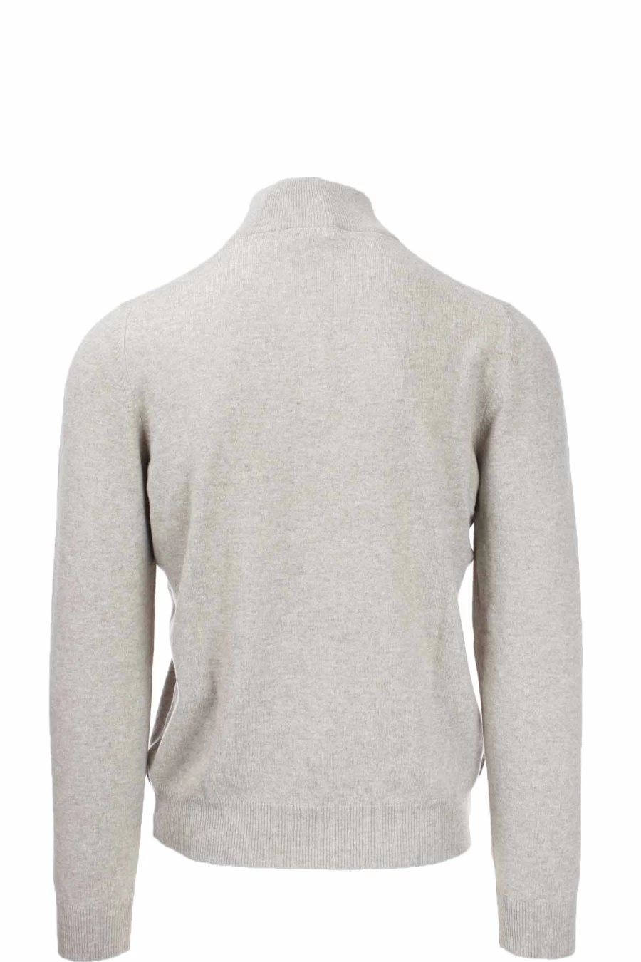 Gran Sasso Men's Wool Cashmere Button Sweater - Lupo Knit Premium Pullover