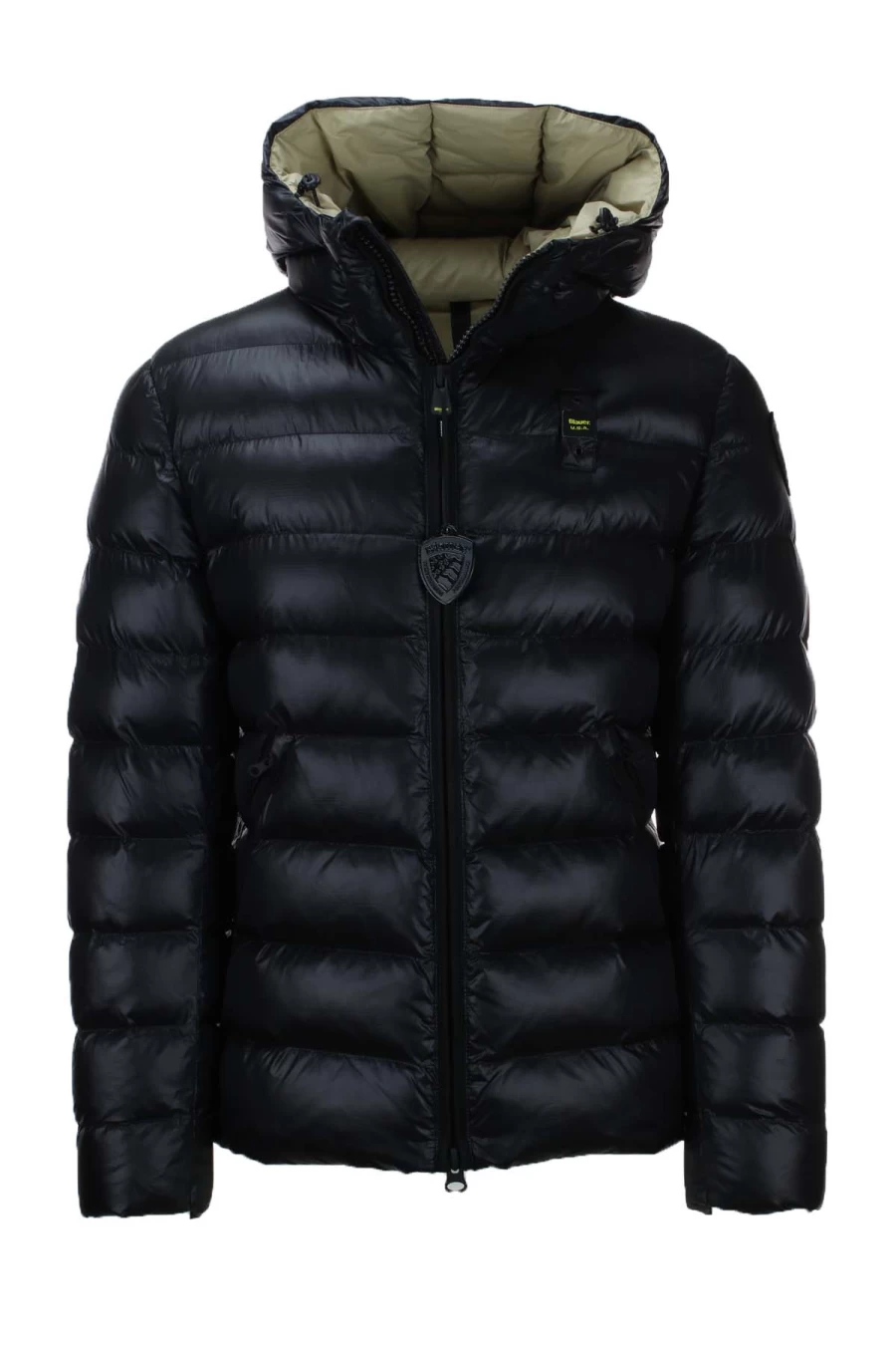 BLAUER Men's Premium Hooded Down Jacket - Warm Winter Coat - Prestigemodauomo Collection