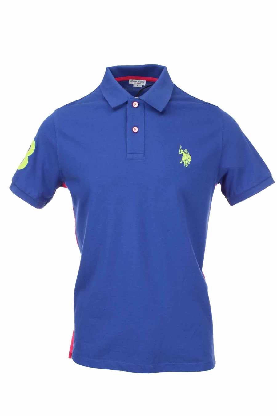 US Polo Assn Men's Half Sleeve Polo Shirt with Contrast Side Band - Prestigemodauomo Collection