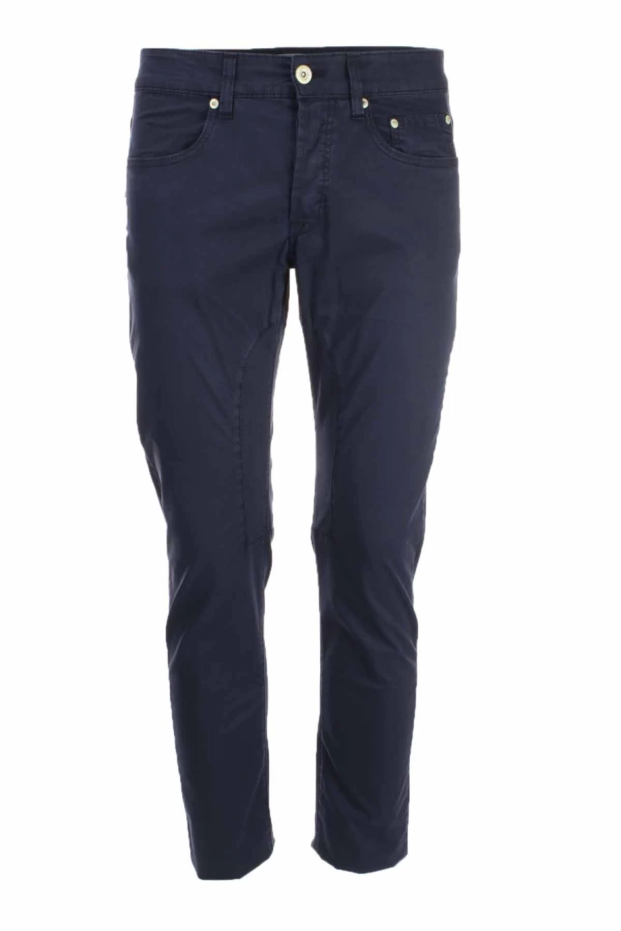 "Seville Men's Cotton Trousers with Patch Detail - Siviglia Collection - Prestige Moda Uomo"