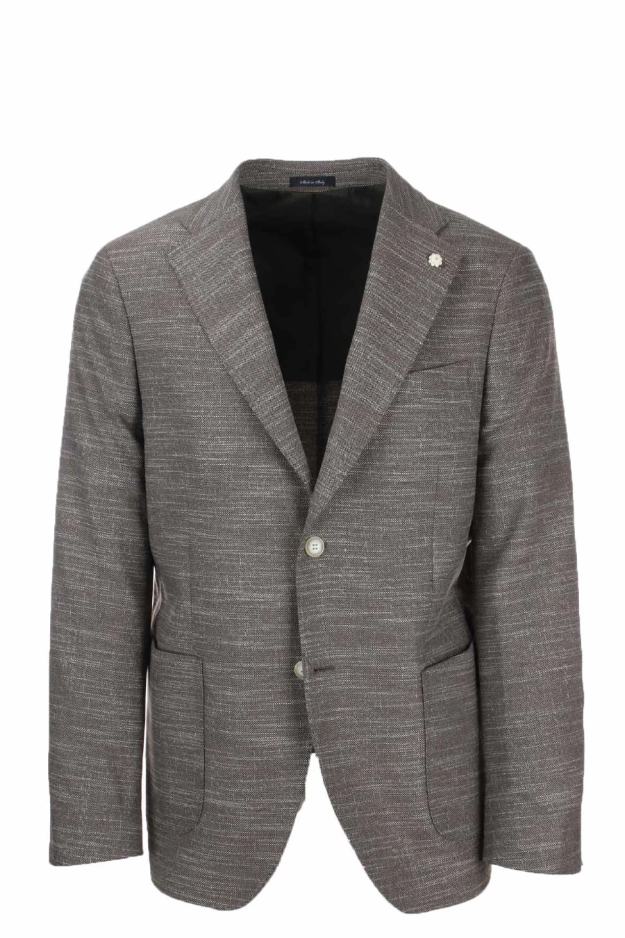 "Natu Men's Single-Breasted Unlined Jacket - Prestigemodauomo Collection"