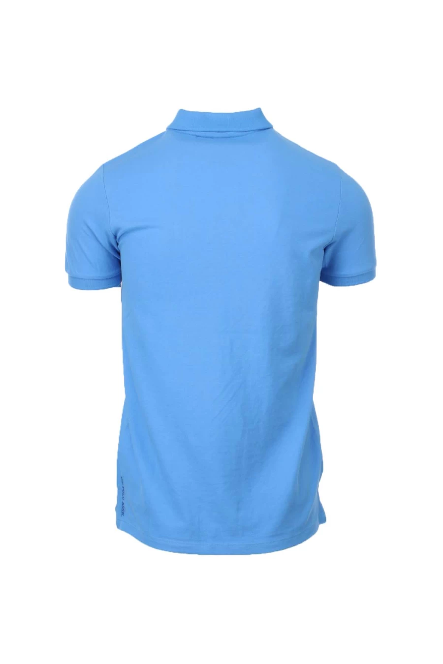 US Polo Assn Men's Solid Color Half-Sleeve Polo Shirt with Embroidered Logo - Casual Comfort Fit
