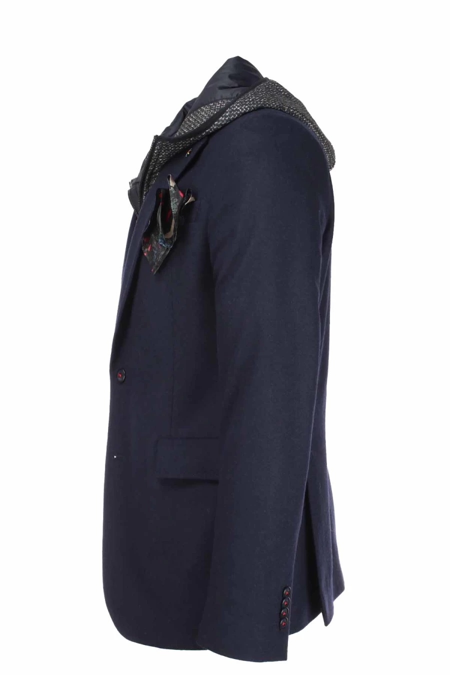 Manuel Ritz Giacca con Pettorina e Cappuccio - Giacche Uomo Eleganti - Prestigemodauomo