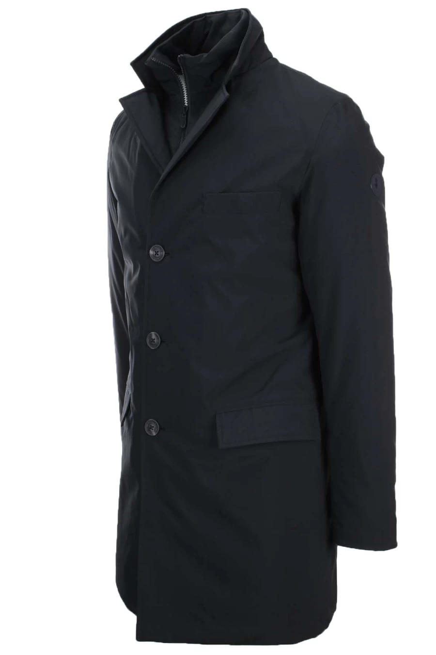 Save The Duck Men's Waterproof Coat with Detachable Hood - Helmut Puffer Jacket by Prestigemodauomo