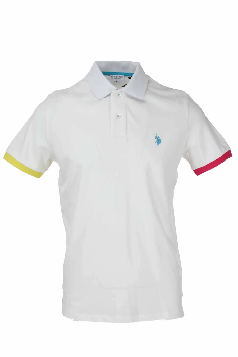 US Polo Assn Men's Half Sleeve Multicolor Polo Shirt - Prestigemodauomo Collection