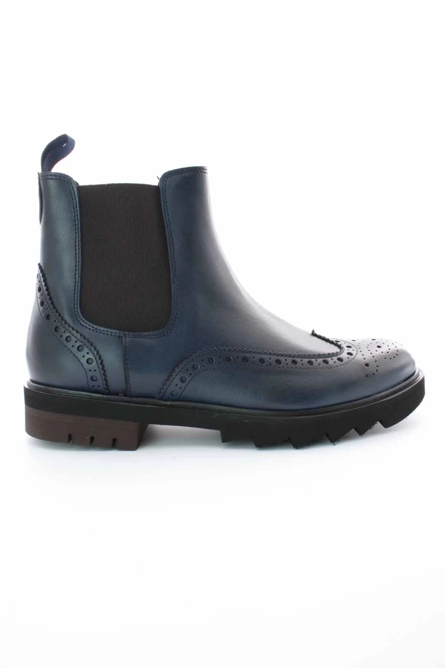 Clear Sea Men's Beatles-Inspired Leather Chelsea Boots - Marechiaro Collection - Premium Italian Style