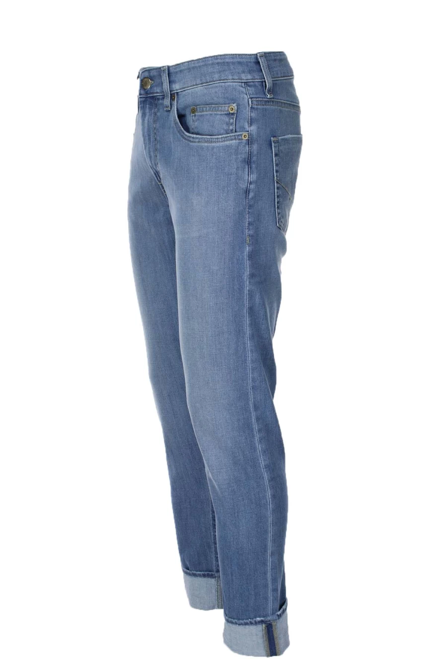 Seville Men's Denim Jeans with 5 Pockets and Zip - Siviglia Collection - Prestigemodauomo