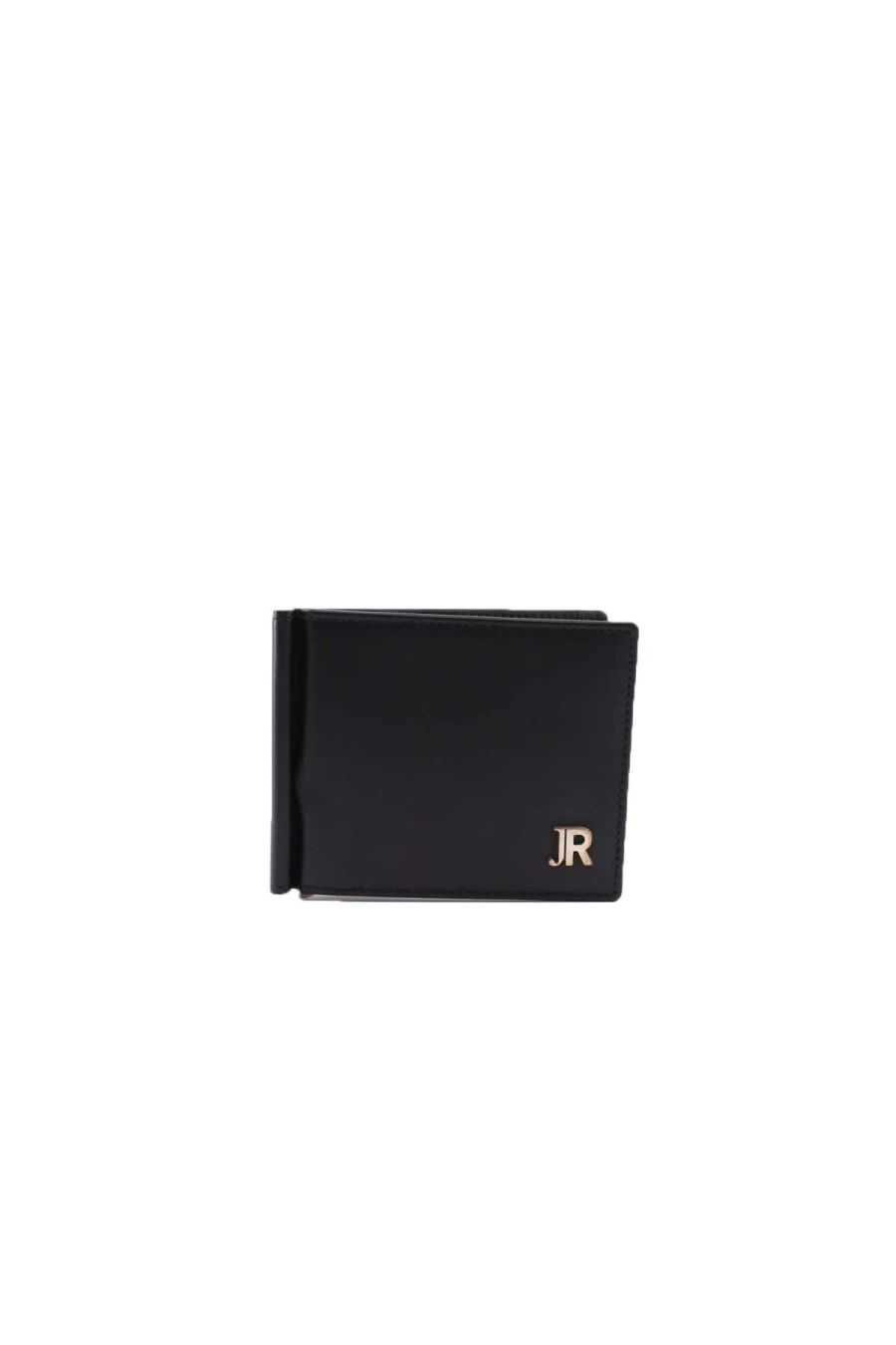 JOHN RICHMOND Genuine Leather Wallet with Money Clip and Coin Pocket - Premium Bifold Men's Wallet