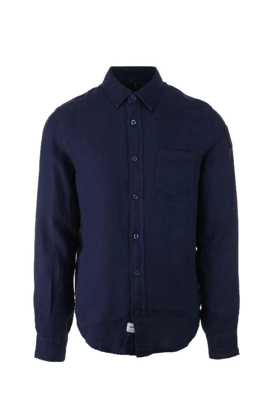 BLAUER Men's Long Sleeve Linen Shirt - Premium Comfort & Style