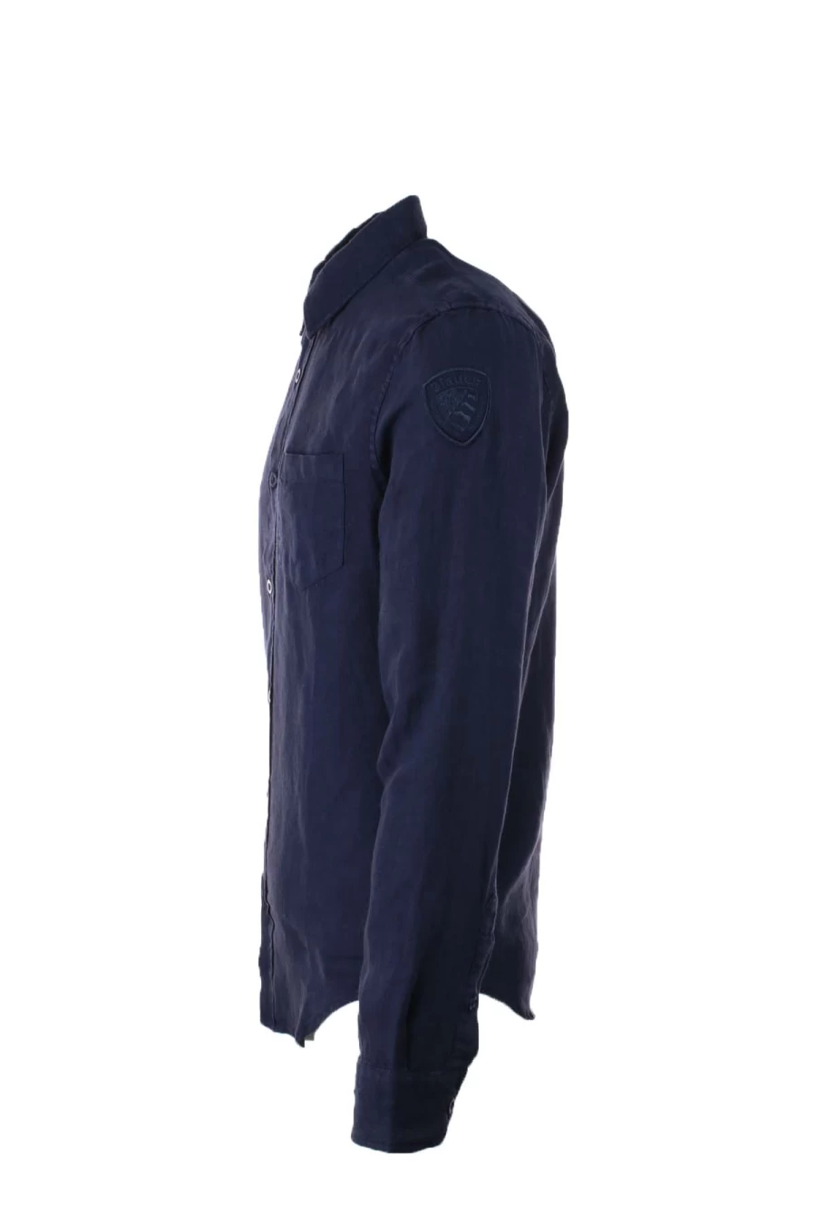 BLAUER Men's Long Sleeve Linen Shirt - Premium Comfort & Style