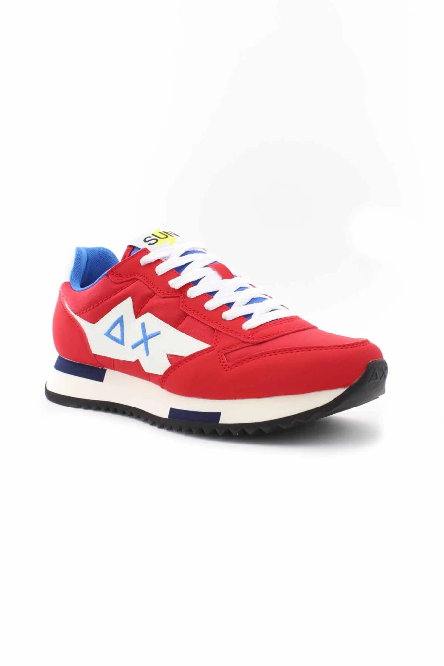 SUN68 Men's Niki Solid Color Casual Sneakers - Comfortable Walking Shoes - Prestige Moda Uomo Collection