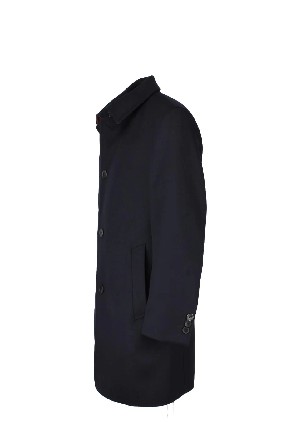 HUGO BOSS Wool Cashmere Short Overcoat for Men – Premium Luxury Outerwear