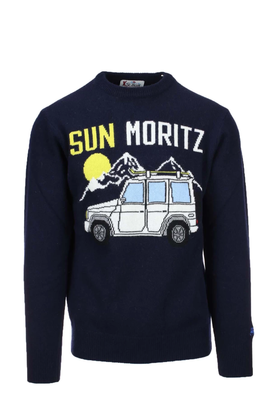 Saint Barth MC2 Wool Crewneck Pullover Sweater - Moritz Sun Collection - Prestigemodauomo