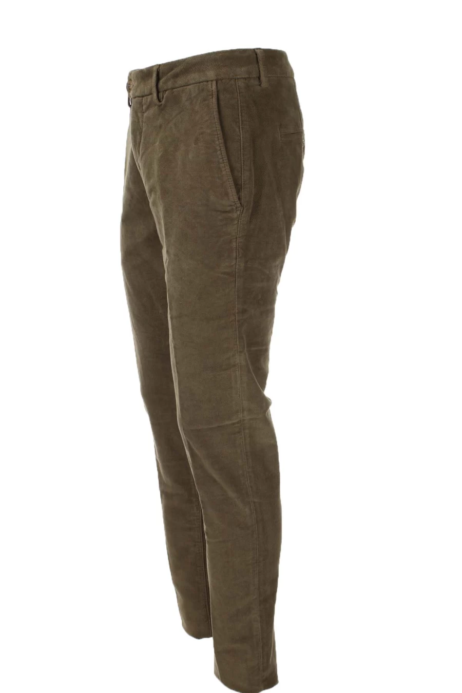 Teleriazed Men's Diagonal Stretch Micro Velvet Trousers - Premium Luxury Pants