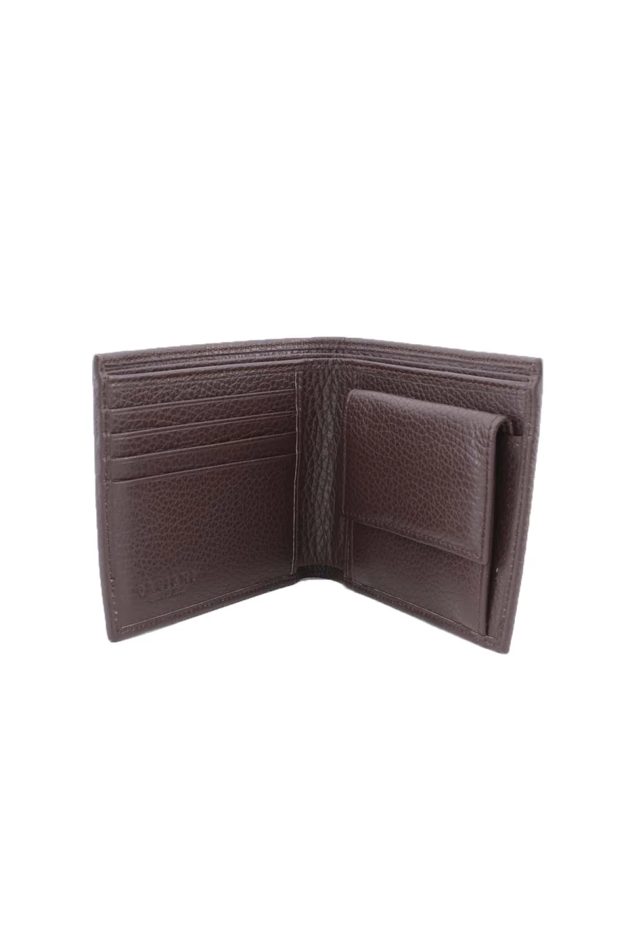 ORCIANI Luxury Men's Leather Wallet with Coin Pocket - Micron Leather Portfolio - Prestigemodauomo Collection