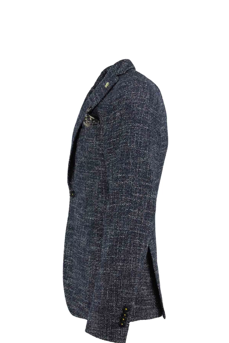 "Manuel Ritz Men's Micro-Patterned Blazer Jacket | Premium Prestigemodauomo Collection"