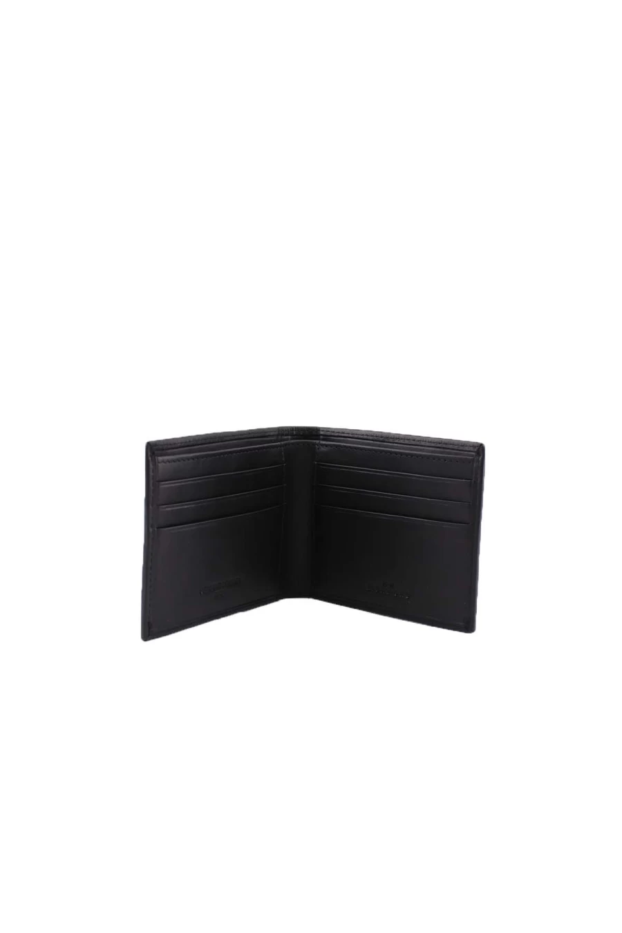 JOHN RICHMOND Genuine Leather Slim Wallet with Credit Card Slots - Prestigemodauomo Men's Bifold