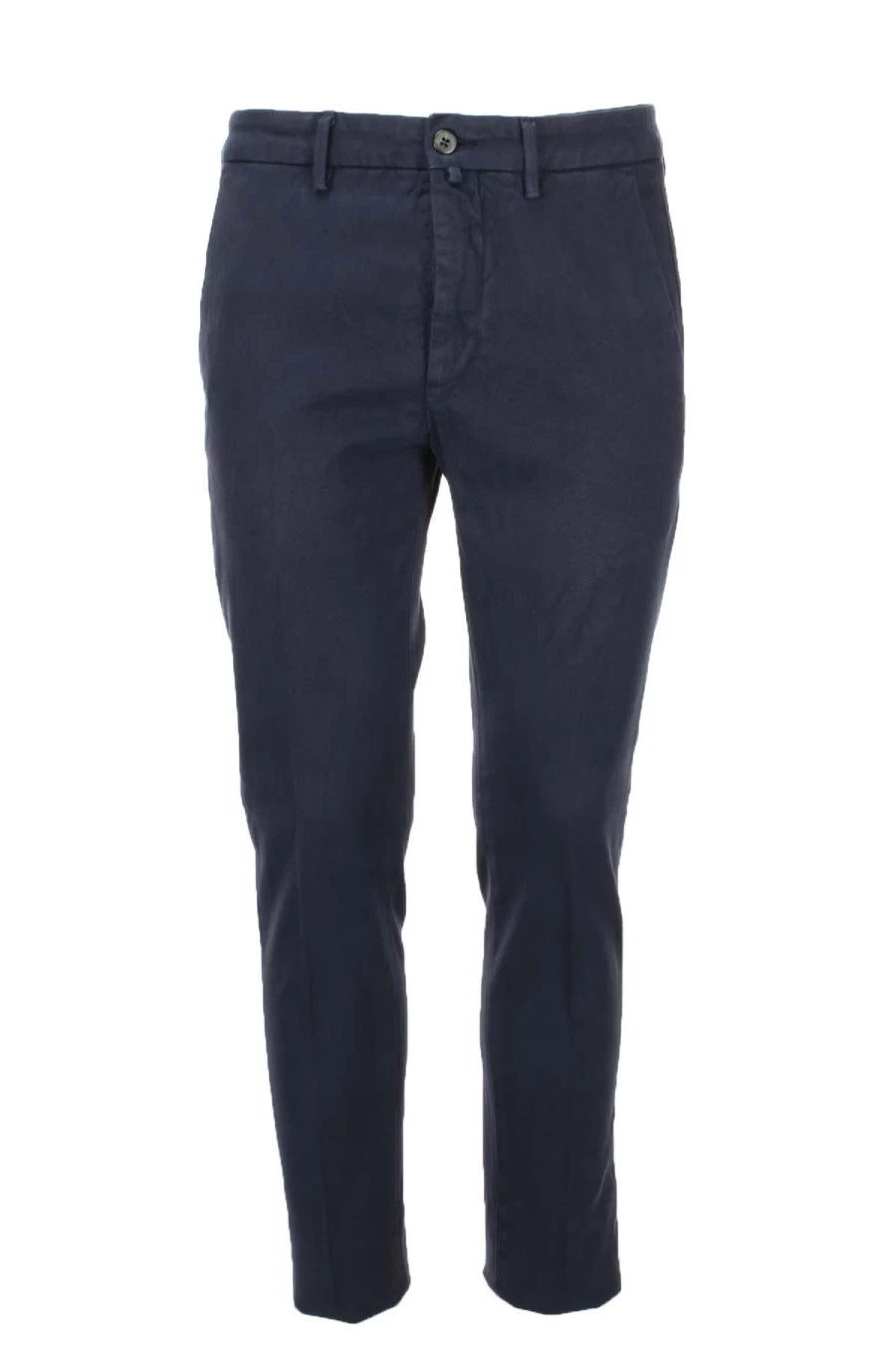 Seville Men's Cotton Blend Chino Trousers - Classic Fit Casual Pants