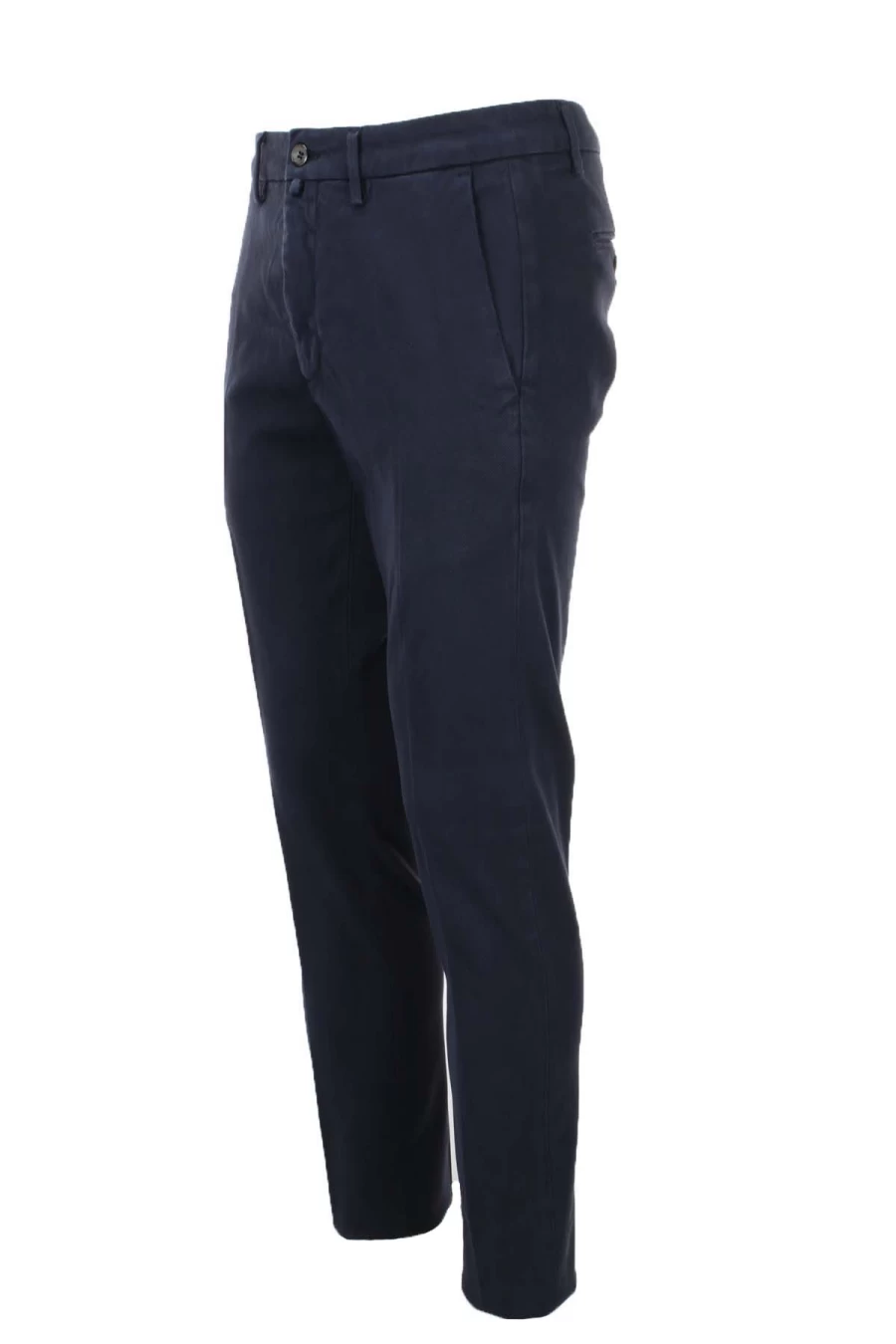 Seville Men's Cotton Blend Chino Trousers - Classic Fit Casual Pants