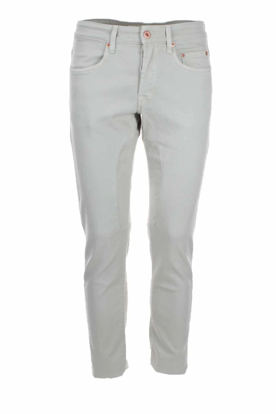 "Seville Men's 5-Pocket Cotton Trousers with Patch Detail – Premium Casual Pants"