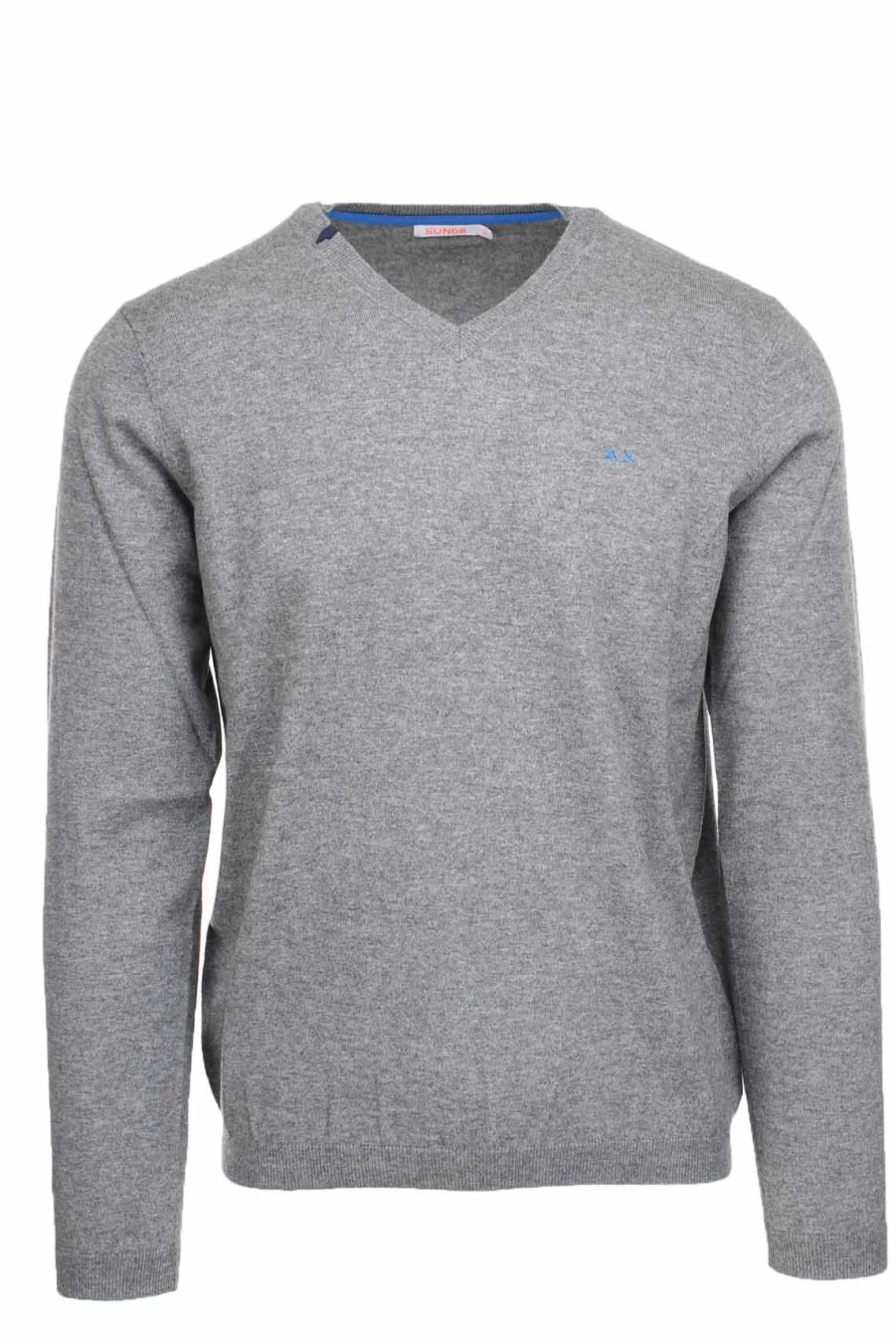 Men's V-Neck Wool Sweater by SUN68 - Premium Knitwear - Prestigemodauomo Collection