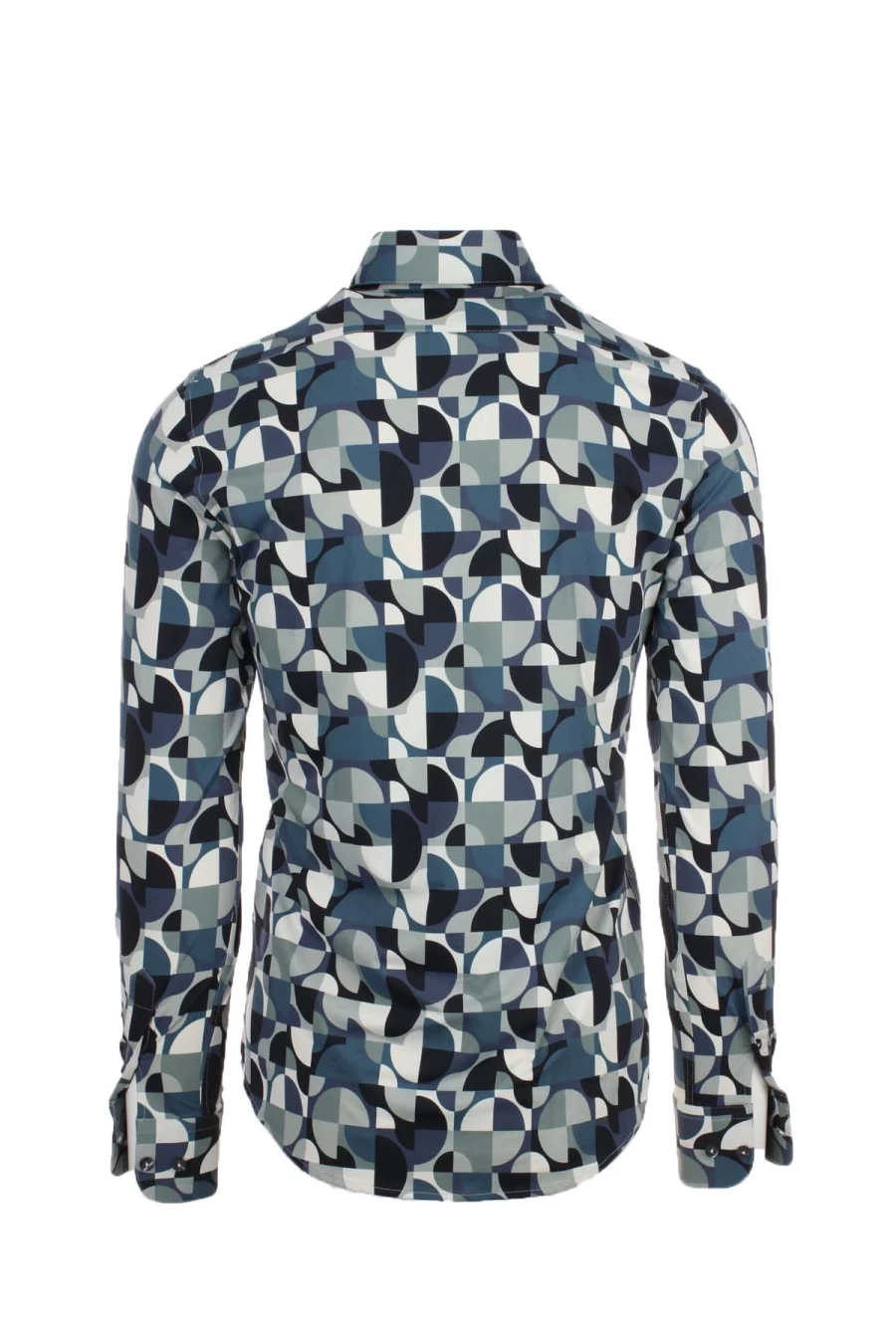 RRD Men's Patterned Technical Fabric Shirt - Stylish & Breathable Performance Top by Prestigemodauomo
