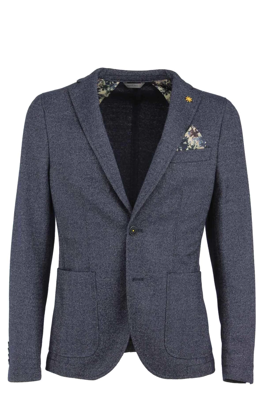 Manuel Ritz Blazer in Microperforated Wool - Premium Men's Suit Jacket - Prestigemodauomo Collection