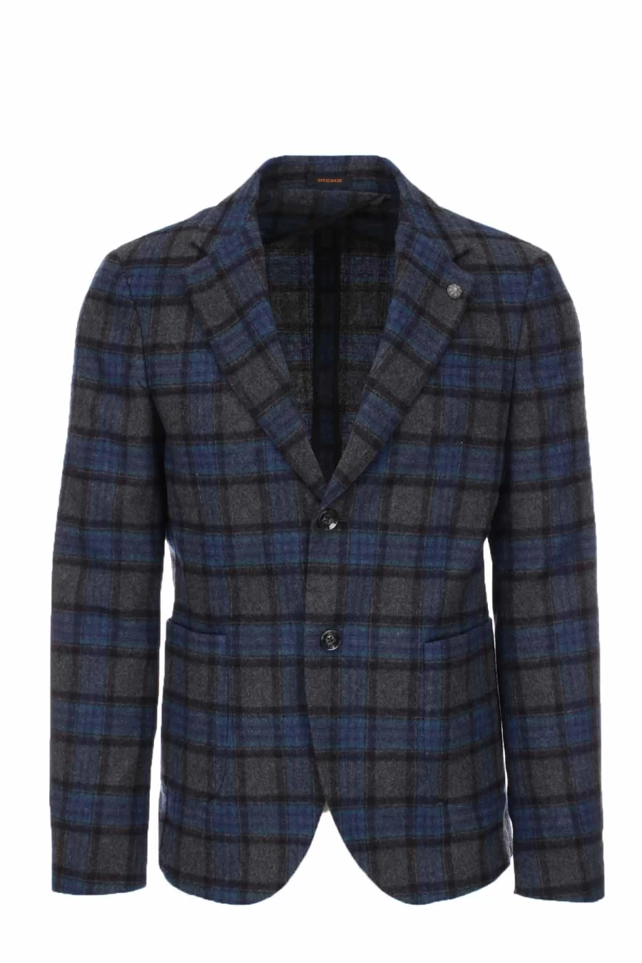 "WORKSHOP 36 Men's Checked Wool Jacket - Unlined Casual Blazer - Prestigemodauomo"