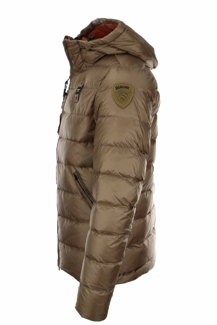 BLAUER Men's Hooded Down Jacket - Premium Warm Winter Coat - Prestigemodauomo Collection