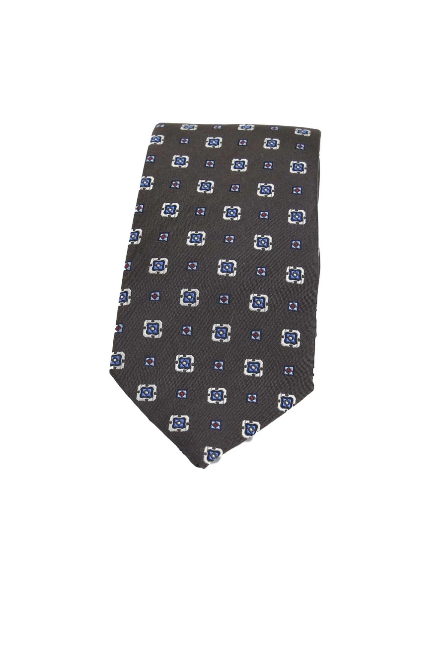 OLD CREST Cravatta Pura Seta - Elegant Silk Tie for Men - Prestigemodauomo Collection