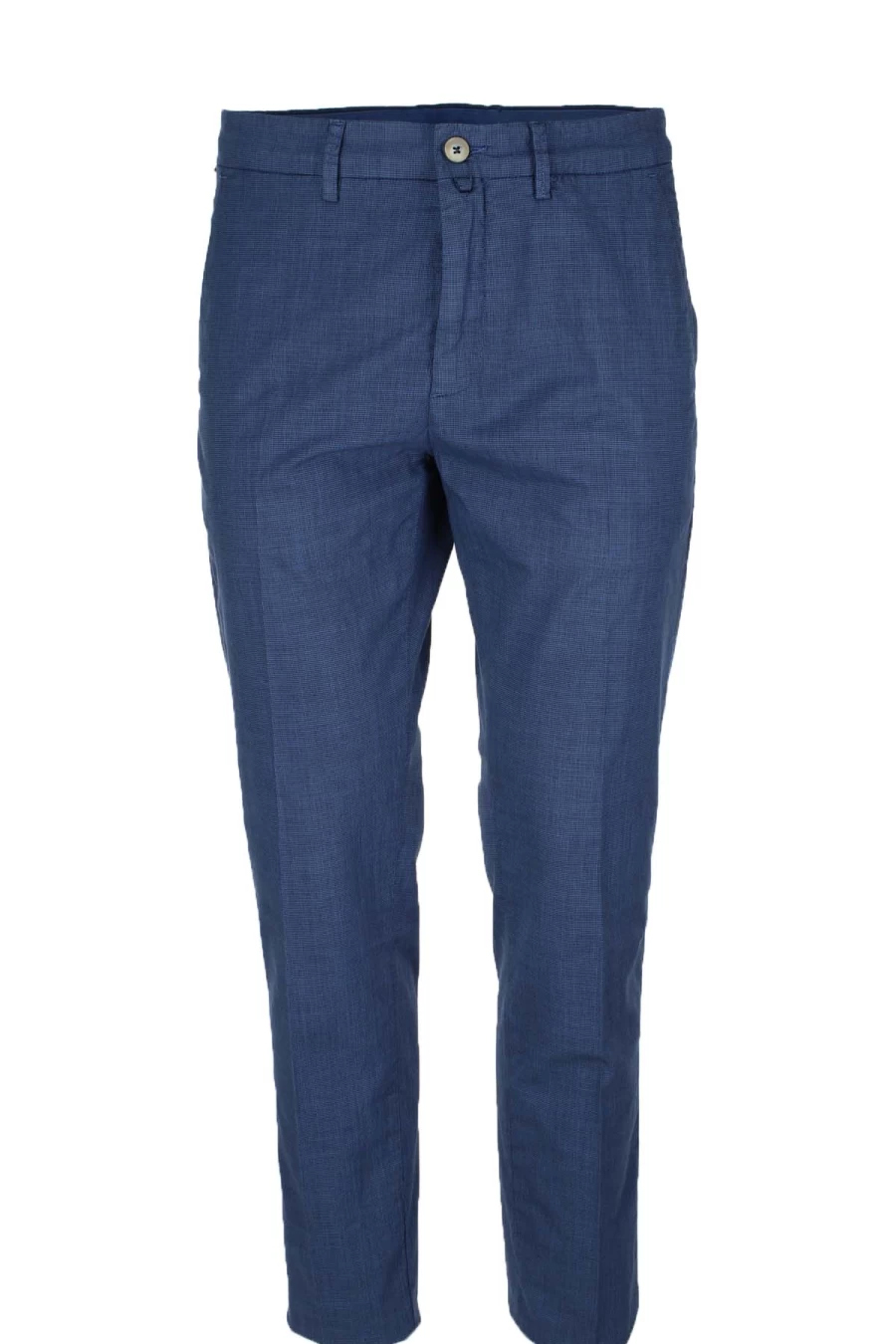 "Seville Men's Cotton Linen Chino Trousers with American Pockets - Prestigemodauomo"