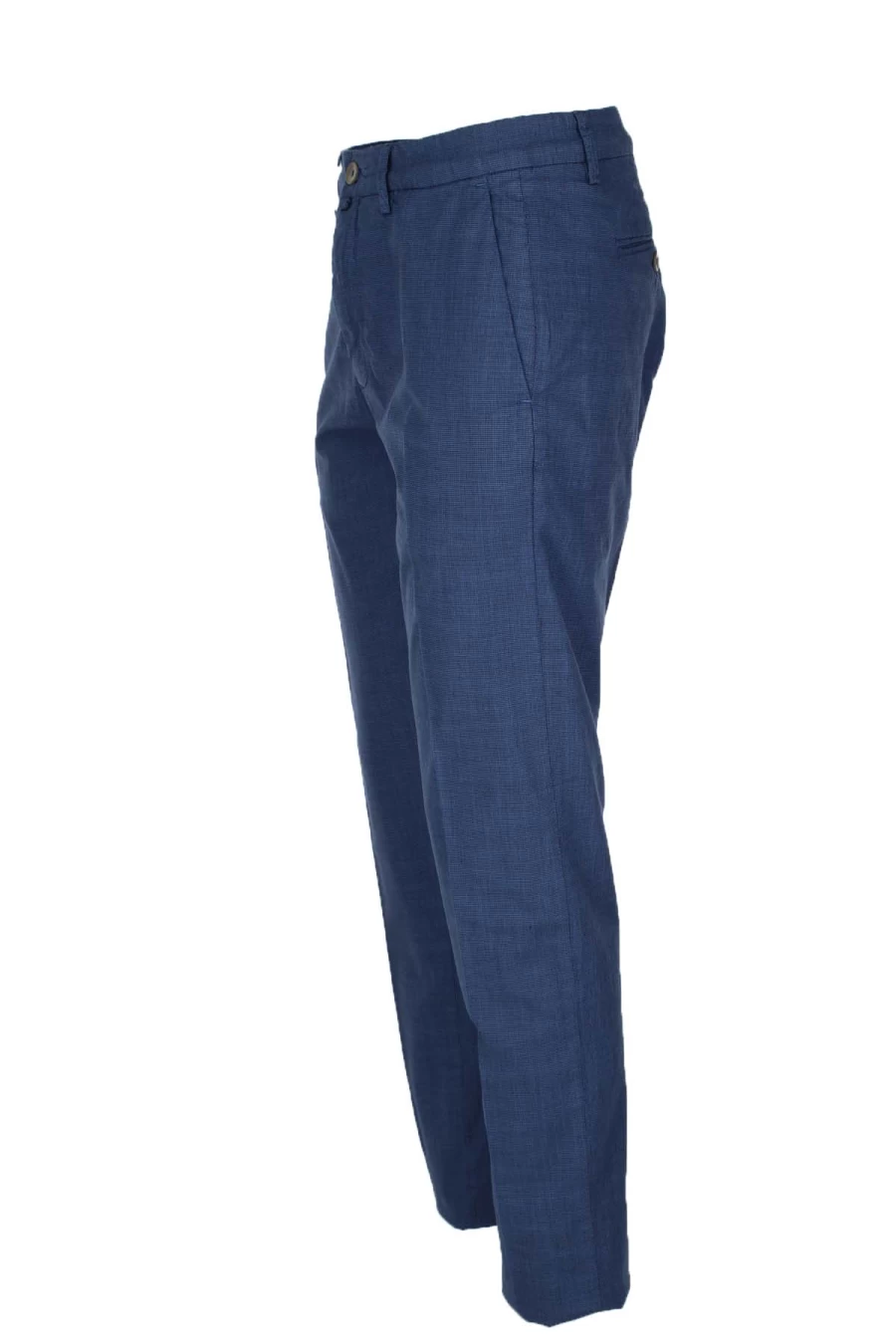 "Seville Men's Cotton Linen Chino Trousers with American Pockets - Prestigemodauomo"