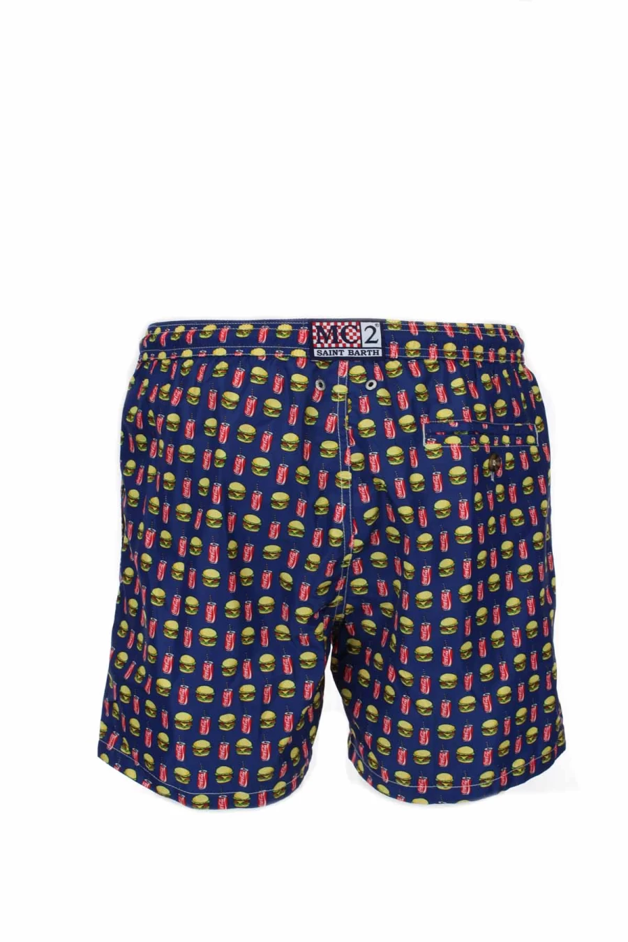 "Saint Barth MC2 Boxer Briefs - Premium Men's Underwear - Fantasy American Food Design"