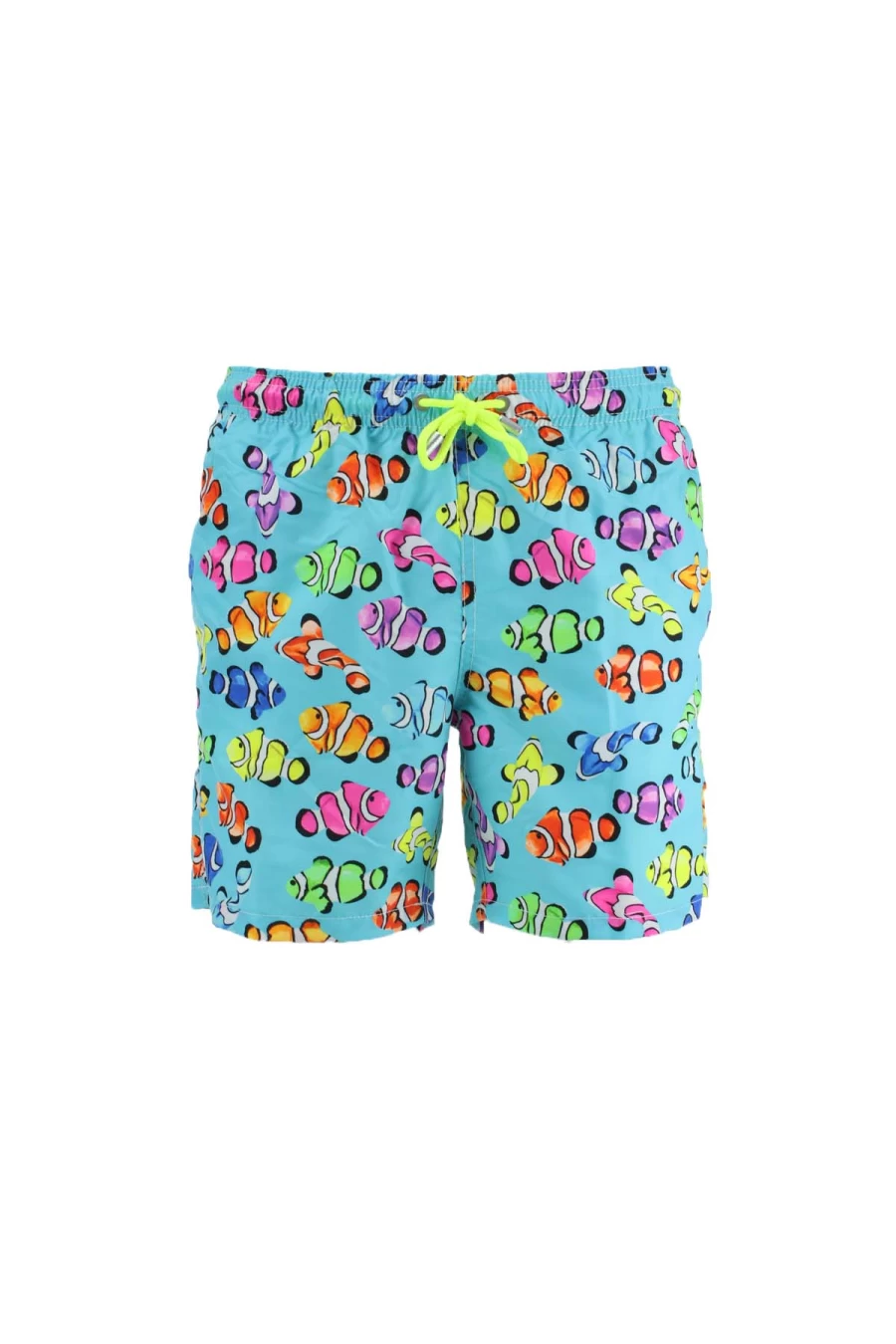 Saint Barth MC2 Neon Clownfish Men's Swimsuit - Premium Swimwear for Men