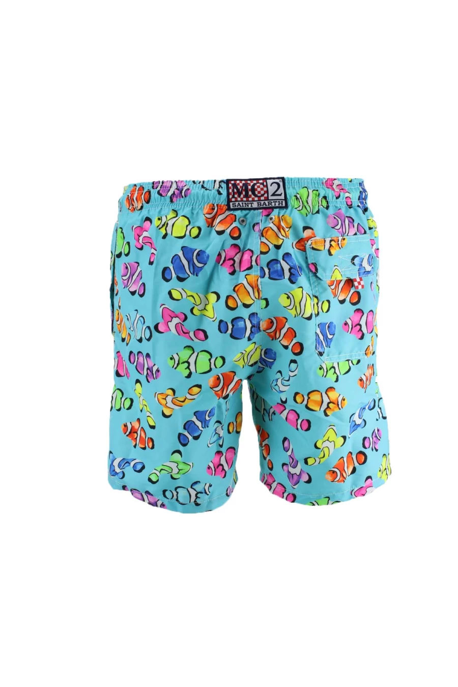 Saint Barth MC2 Neon Clownfish Men's Swimsuit - Premium Swimwear for Men