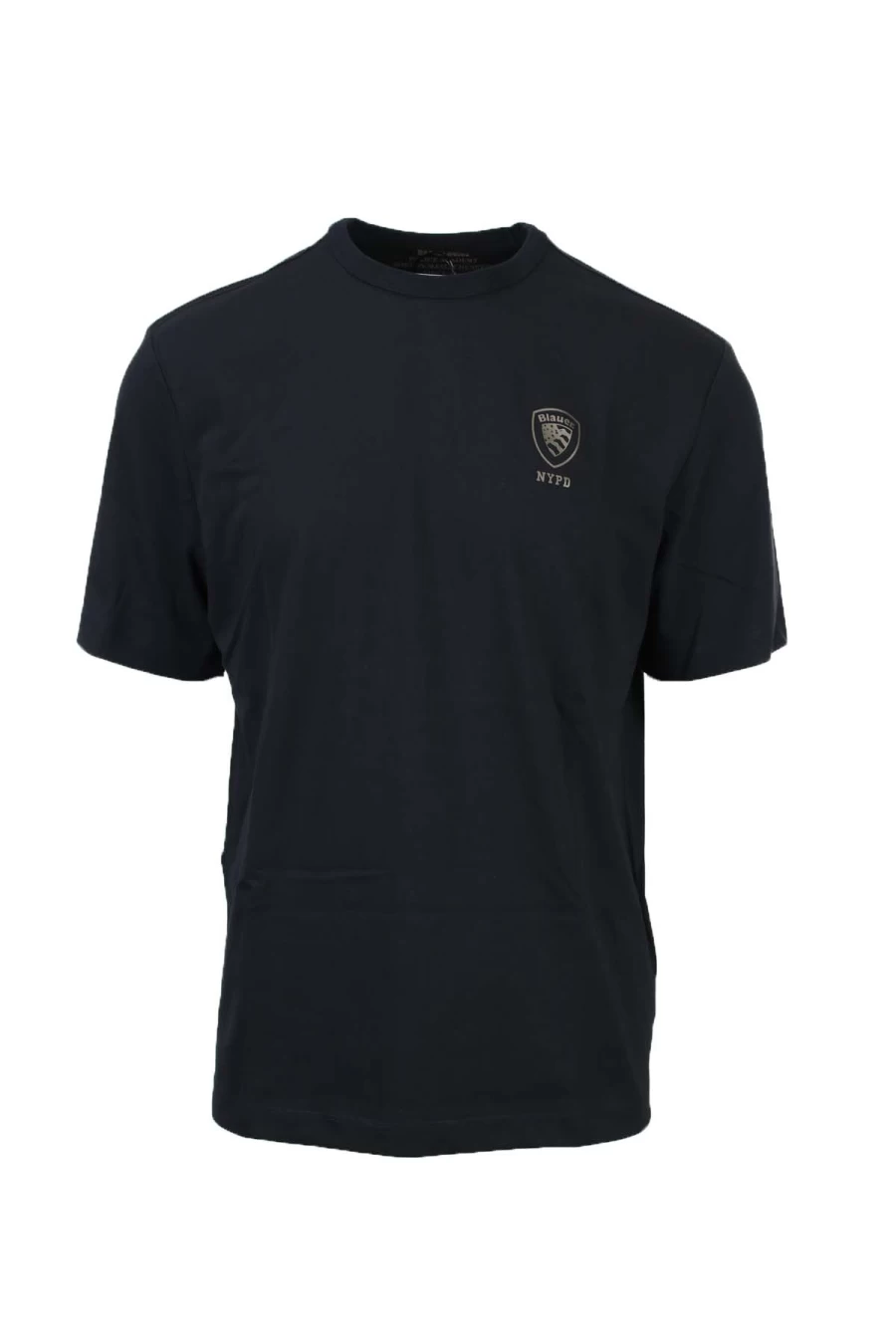 BLAUER Silver Shield NYPD Half Sleeve Performance T-Shirt for Men - Moisture Wicking Tactical Tee