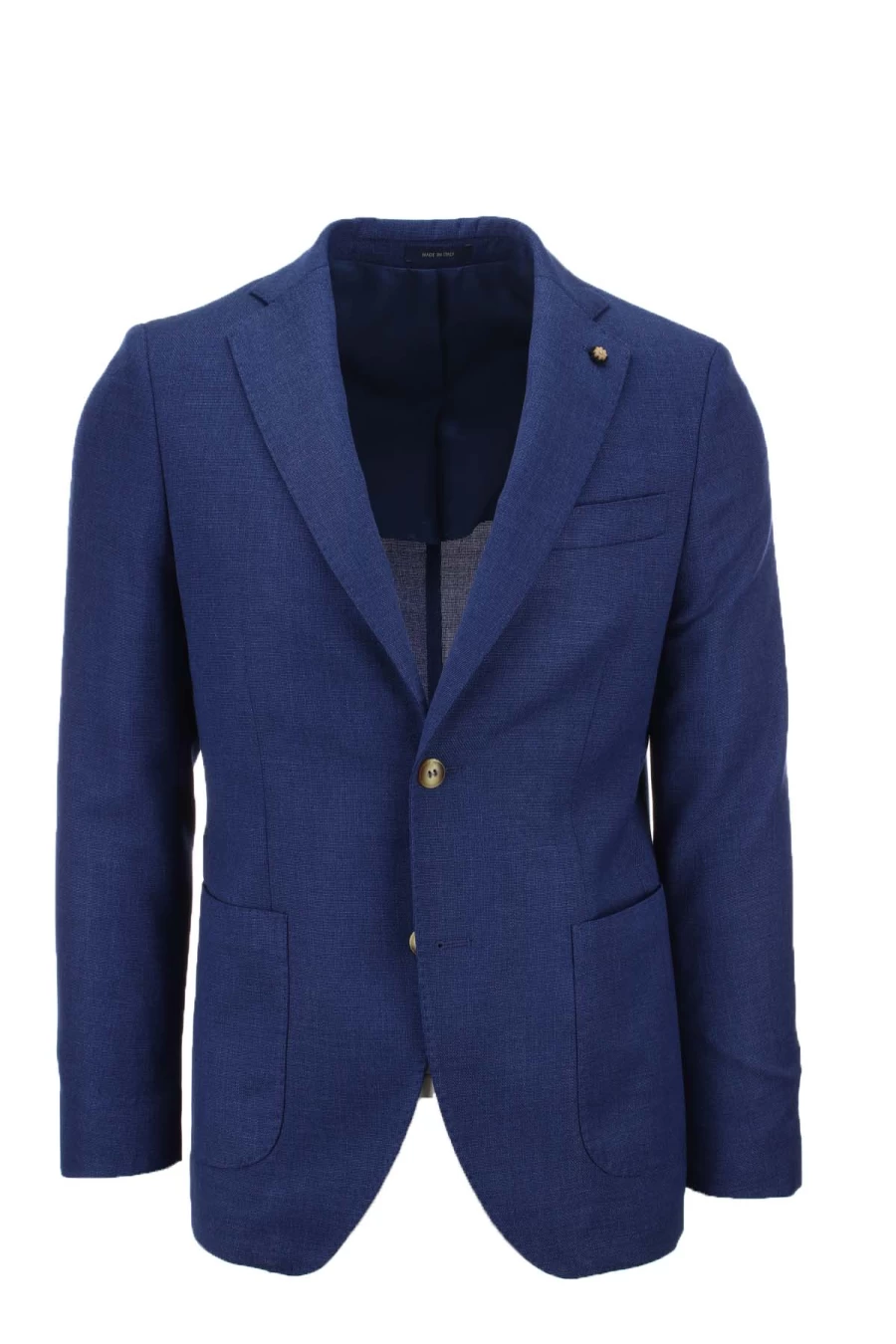 "Raffaele Tagliente Men's Single-Breasted Unlined Jacket | Prestigemodauomo Collection"
