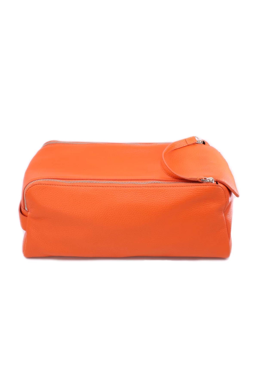 ORCIANI Men's Luxury Leather Toiletry Bag for Travel - Stylish & Durable Prestige Grooming Case