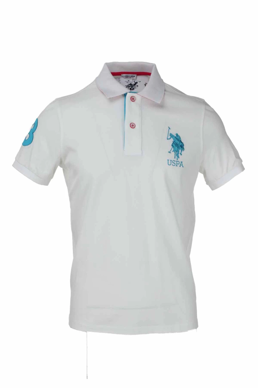 US Polo Assn Men's Piquet Maxilogo Half Sleeve Polo Shirt - Classic Casual Style