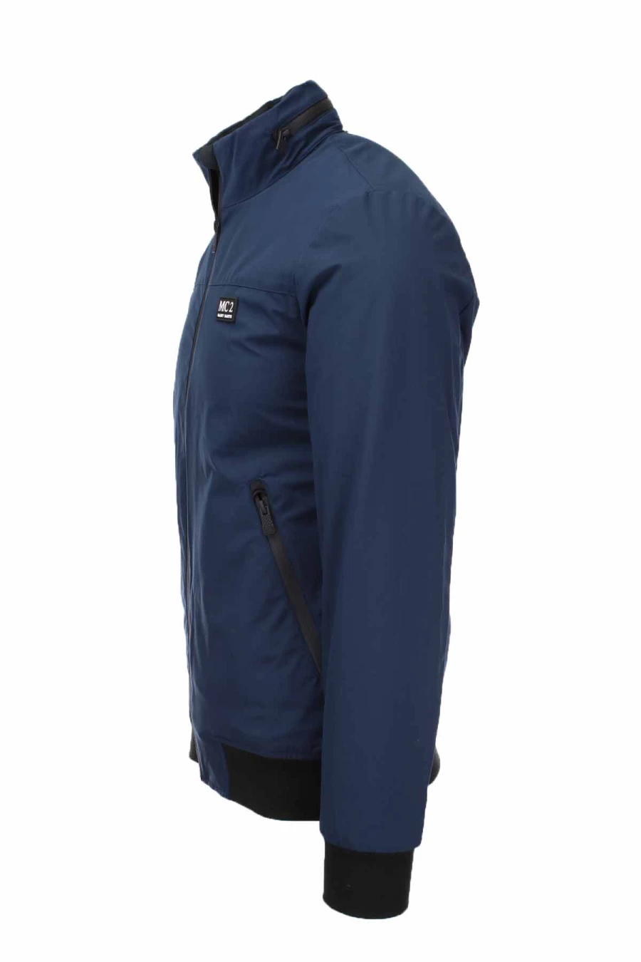 Saint Barth MC2 Men's Bomber Jacket with Wool Teddy Bear Lining - Prestigemodauomo Premium Outerwear