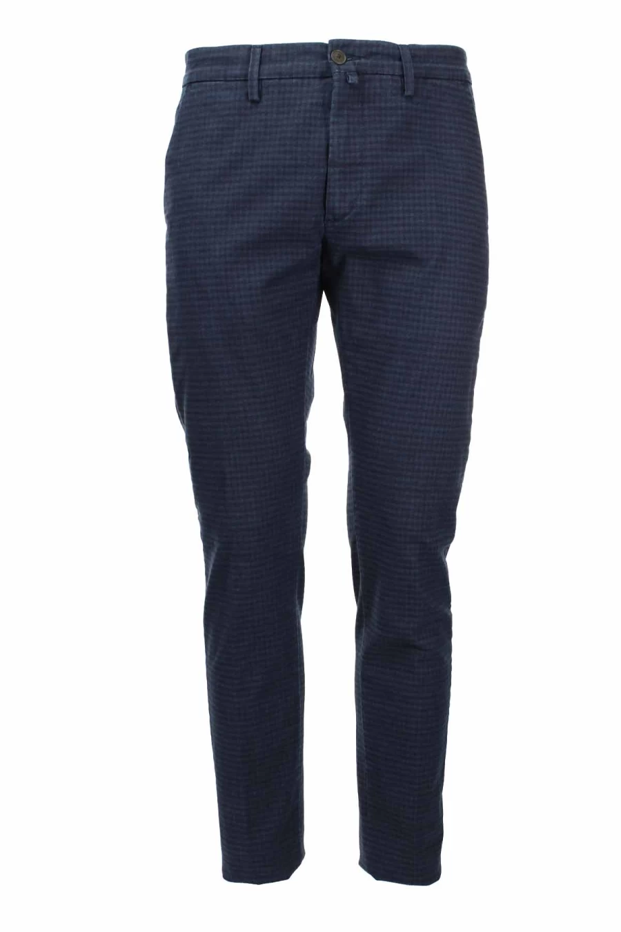 Seville Checked Men's Trousers with American Pockets - Prestigemodauomo Collection