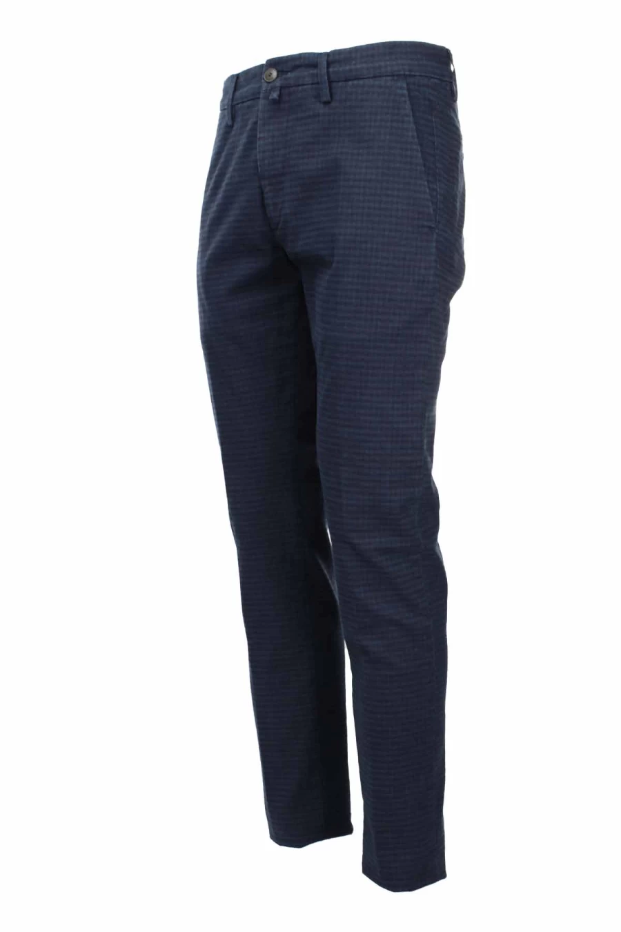Seville Checked Men's Trousers with American Pockets - Prestigemodauomo Collection