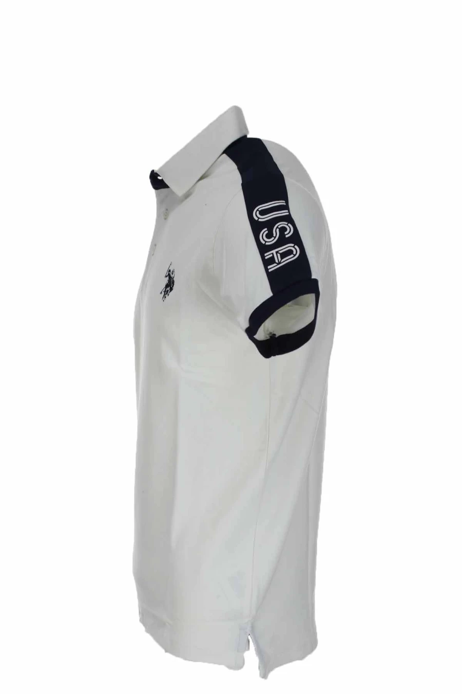 US Polo Assn Men's Half Sleeve Polo Shirt with Embroidered Logo - Classic Cotton Knit Casual Top