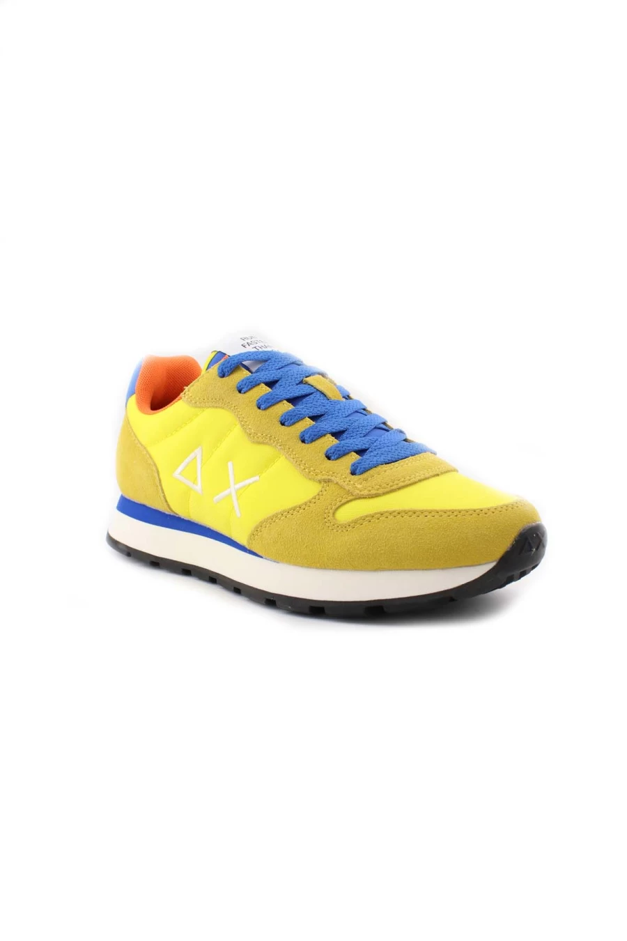 SUN68 Men's Tom Solid Nylon Sneakers - Prestige Collection - Lightweight Comfortable Casual Shoes