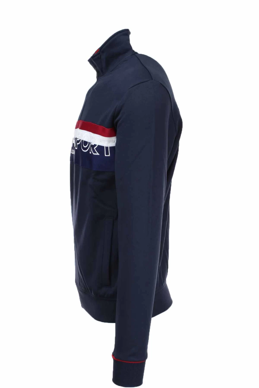 US Polo Assn Men's Zip-Up Fleece Cardigan with Logo Detail – Prestige Moda Uomo